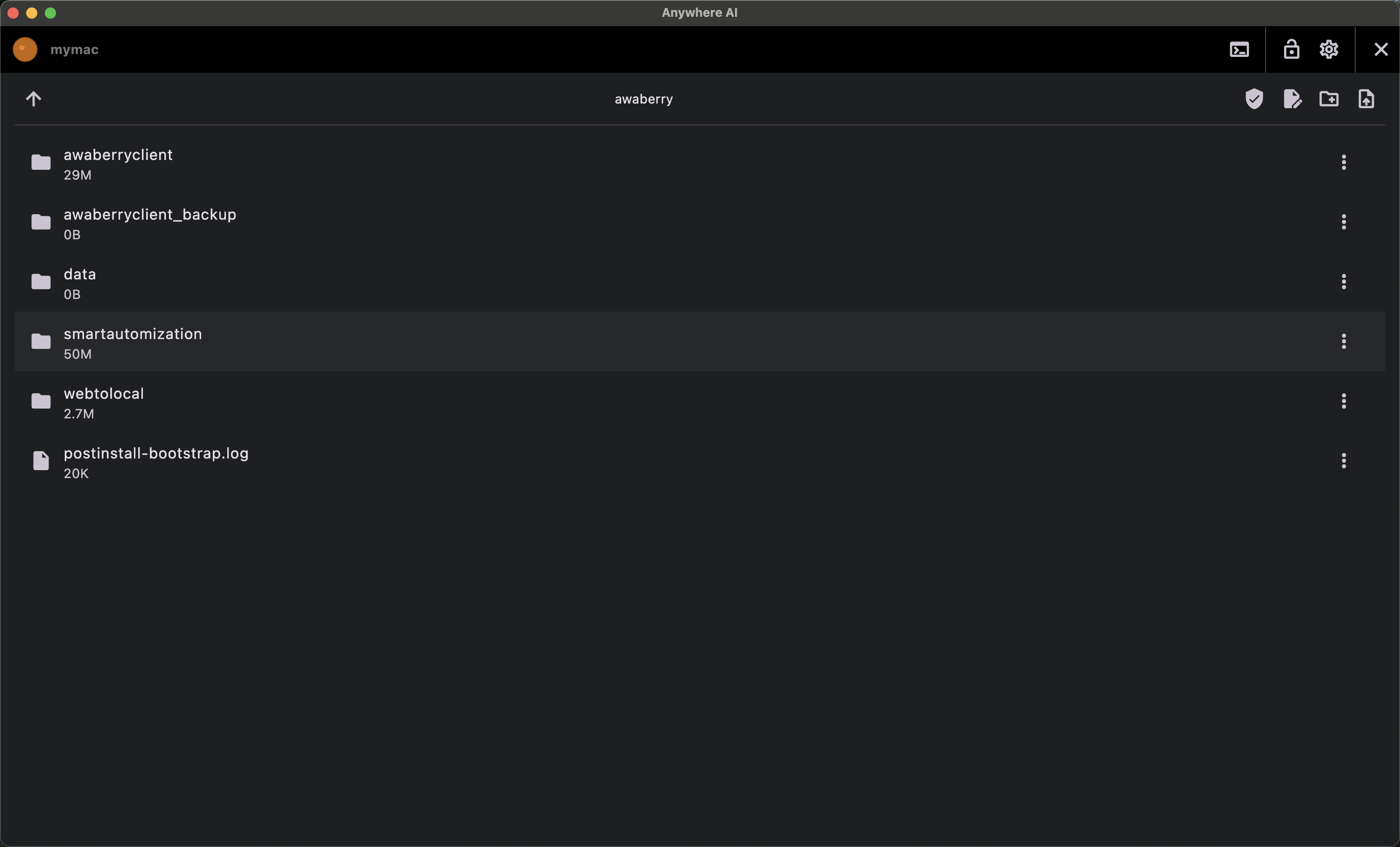 File Browser walkthrough