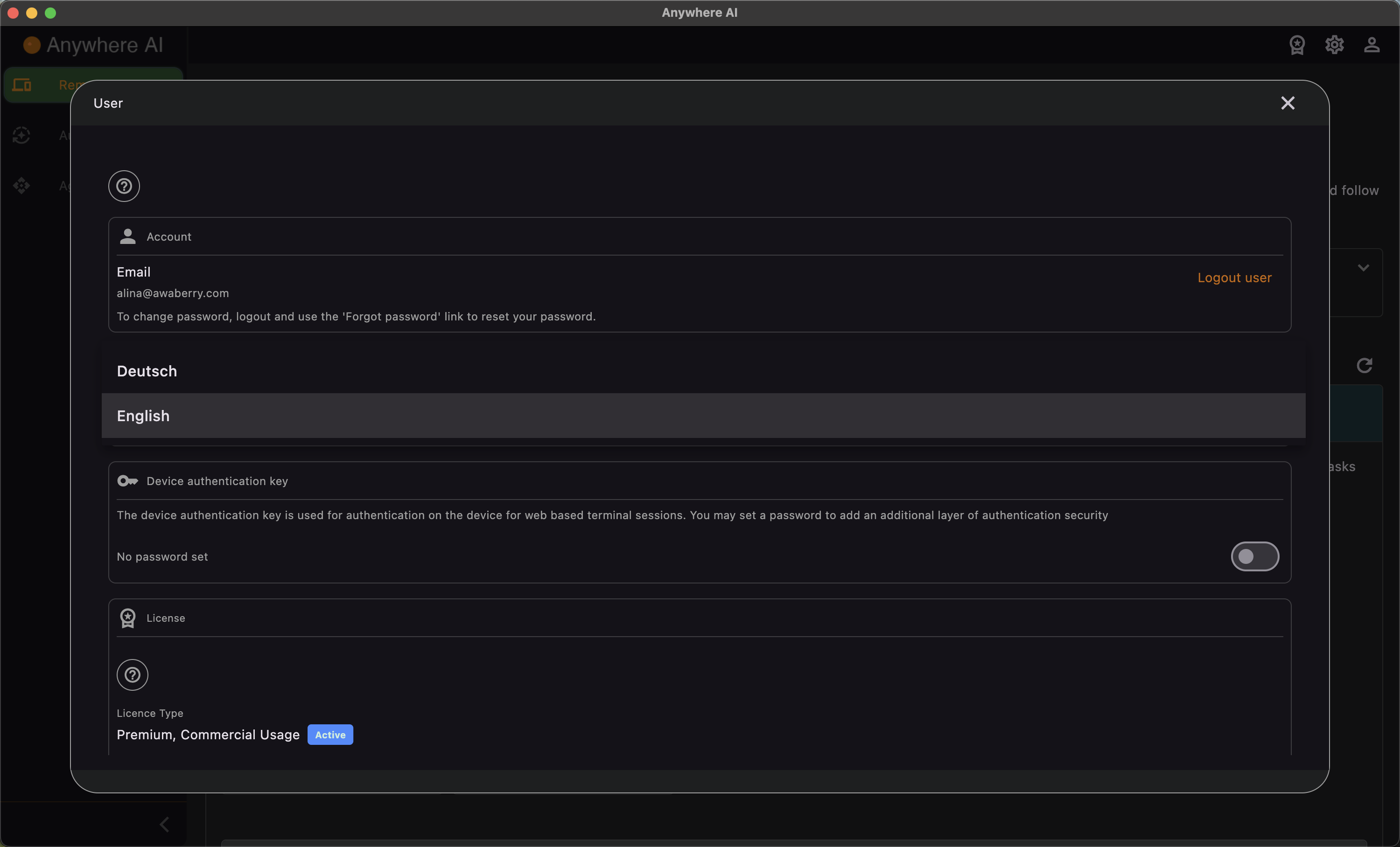 Account walkthrough